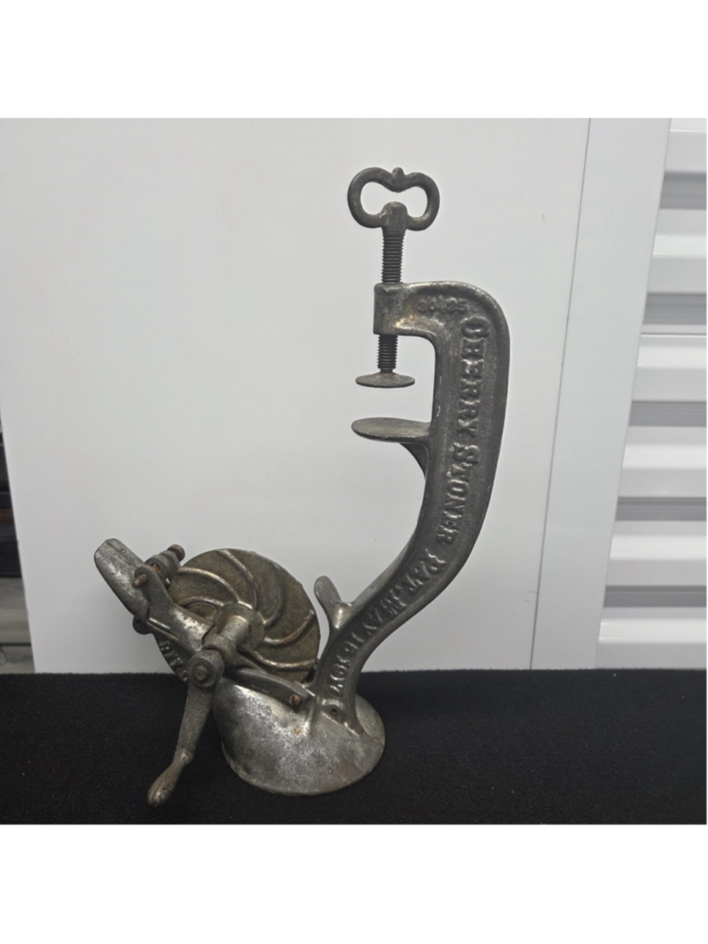 Antique Enterprise No. 18 Cast Iron Cherry Pitter Stoner Table Clamp Vintage...